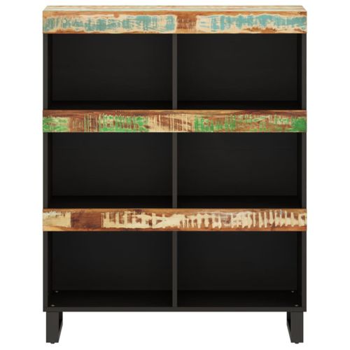 Armoire Latérale 85x33x107 Cm Bois Massif De Récupération