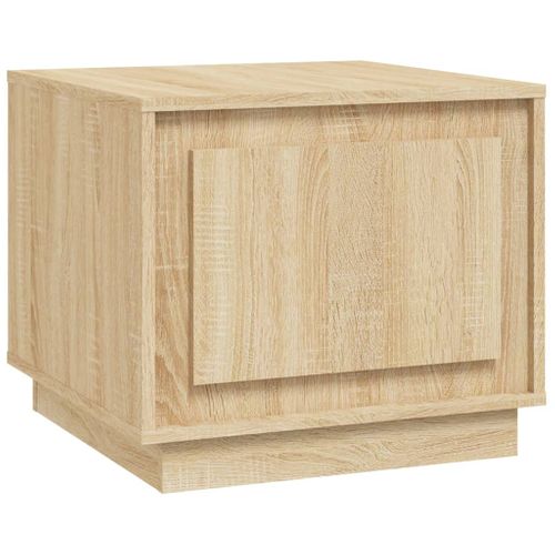 Table Basse Chêne Sonoma 51x50x44 Cm Bois Contreplaqué