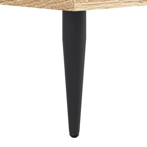 Cadre De Lit Sans Matelas Chêne Sonoma 120x190 Cm