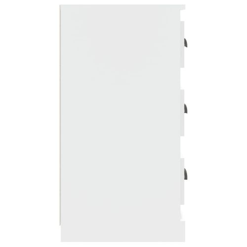 Buffets 2 Pièces Blanc Bois Contreplaqué