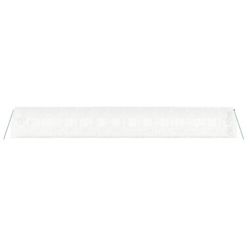 Serre Avec Cadre En Acier Blanc 28 M² 14x2x2 M