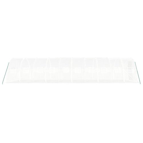 Serre Avec Cadre En Acier Blanc 30 M² 10x3x2 M