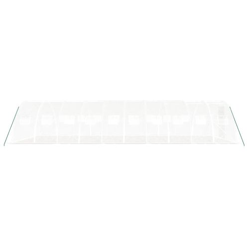Serre Avec Cadre En Acier Blanc 40 M² 10x4x2 M