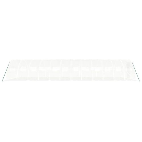 Serre Avec Cadre En Acier Blanc 48 M² 12x4x2 M