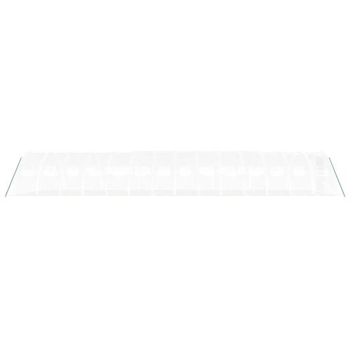 Serre Avec Cadre En Acier Blanc 56 M² 14x4x2 M