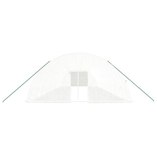 Serre Avec Cadre En Acier Blanc 108 M² 18x6x2,85 M