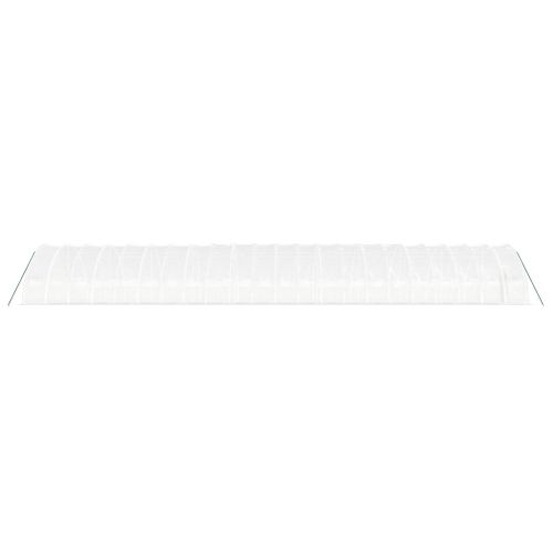 Serre Avec Cadre En Acier Blanc 132 M² 22x6x2,85 M