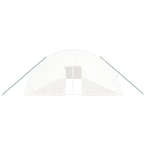 Serre Avec Cadre En Acier Blanc 144 M² 24x6x2,85 M