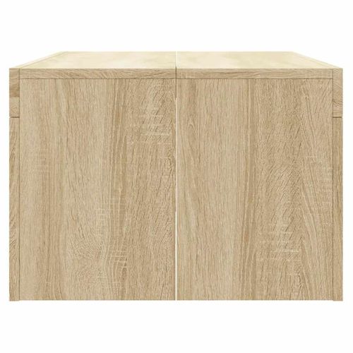 Table Basse Chêne Sonoma 102x50x36 Cm Bois Contreplaqué