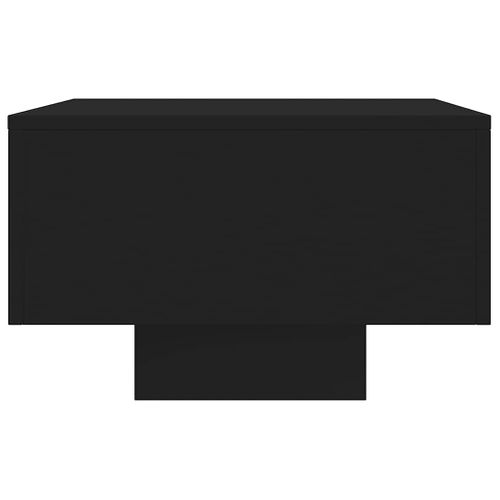 Table Basse Noire 100x49,5x31 Cm Bois Contreplaqué