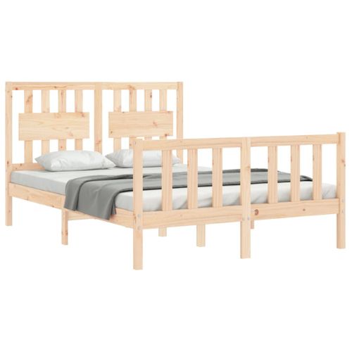 Cadre De Lit Sans Matelas 120x200 Cm Bois De Pin Massif