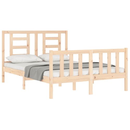 Cadre De Lit Sans Matelas 120x200 Cm Bois De Pin Massif