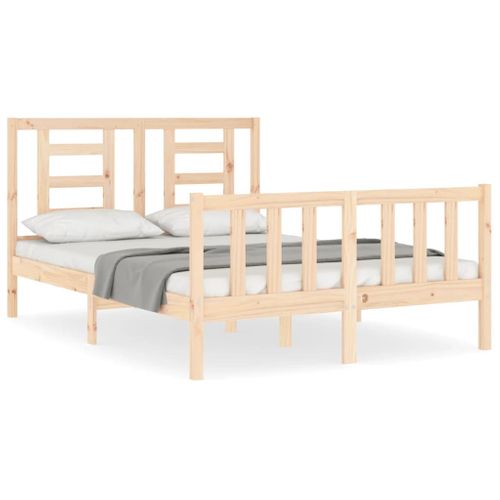 Cadre De Lit Sans Matelas 120x200 Cm Bois De Pin Massif