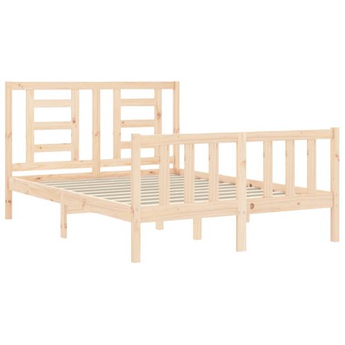 Cadre De Lit Sans Matelas 120x200 Cm Bois De Pin Massif