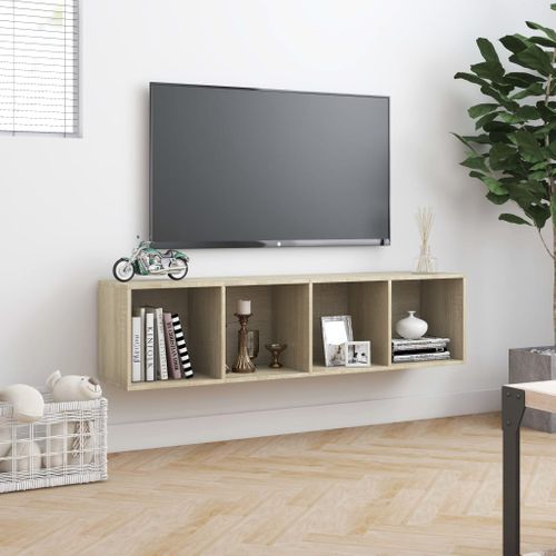 Bibliothèque Chêne Sonoma 143x30x36 Cm