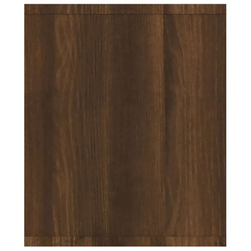 Bibliothèque Marron 143x30x36cm Bois Ingénierie