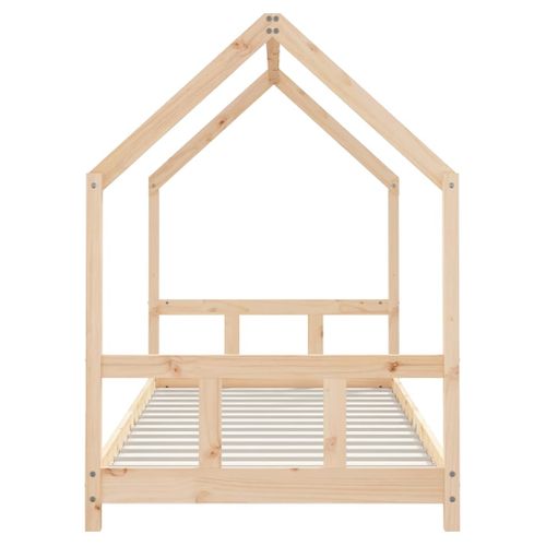 Lit cabane Pour Enfants 90x200 Cm Bois De Pin Massif