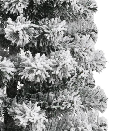 Sapin De Noël Artificiel à Charnières Avec Neige Floquée 120 Cm