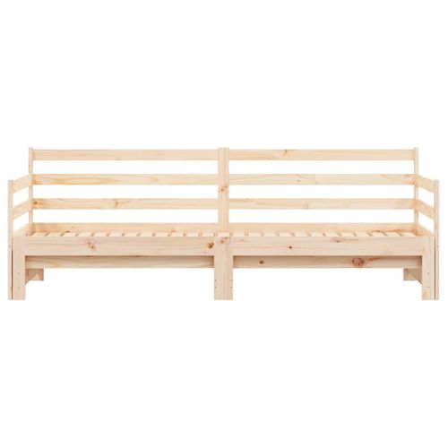 Lit Gigogne 90x200 Cm Bois Massif