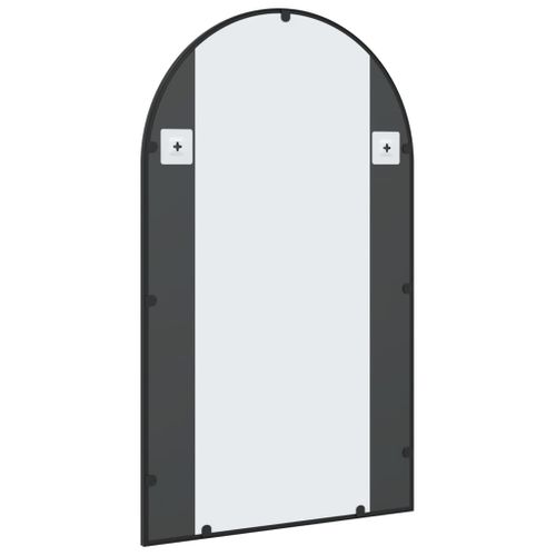 Miroir Mural Noir 60x100 Cm Arche Fer