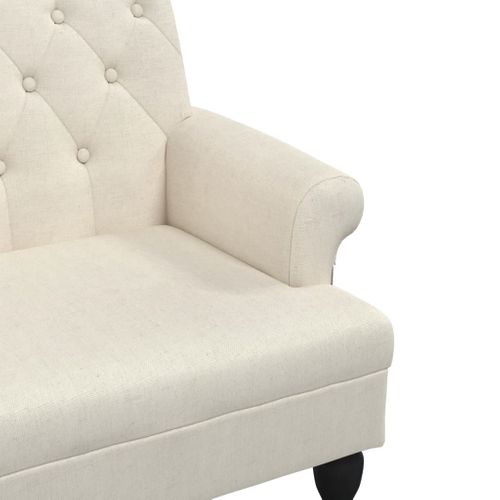 Banc Avec Dossier 120x62x75,5 Cm Lin