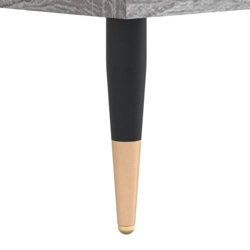 Bibliothèque Sonoma Gris 69,5x32,5x90 Cm Bois D'ingénierie