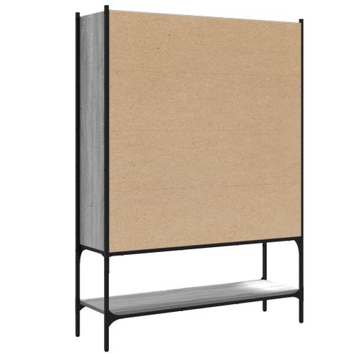 Bibliothèque Sonoma Gris 102x30x141,5 Cm Bois D'ingénierie