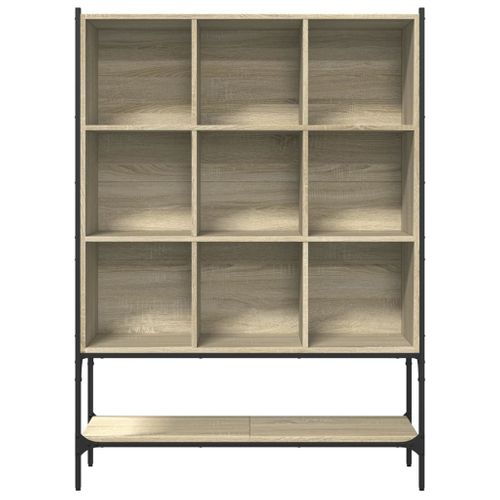 Bibliothèque Chêne Sonoma 102x30x141,5 Cm Bois D'ingénierie