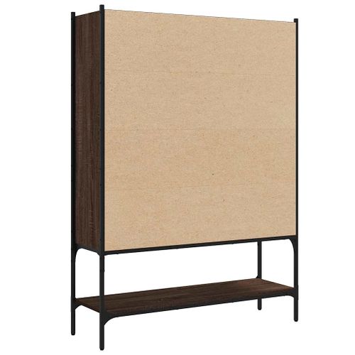 Bibliothèque Chêne Marron 102x30x141,5 Cm Bois D'ingénierie