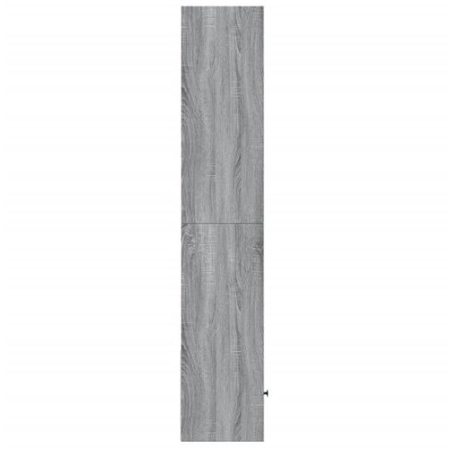 Bibliothèque Sonoma Gris 40x36x189 Cm Bois D'ingénierie