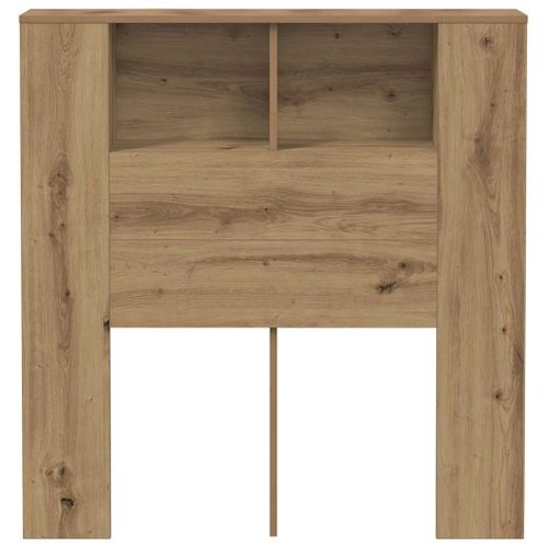 Armoire De Tête De Lit Chêne Artisanal 100x18,5x102,5 Cm