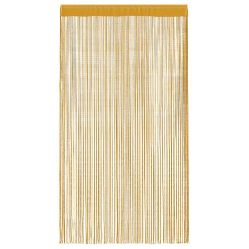 Rideaux à Fils 2 Pièces Or 140x250 Cm