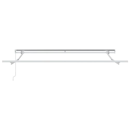 Auvent Rétractable Manuel  Blanc 300x250 Cm