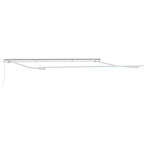 Auvent Rétractable Multicolore 500 × 300 Cm Tissu Et Métal