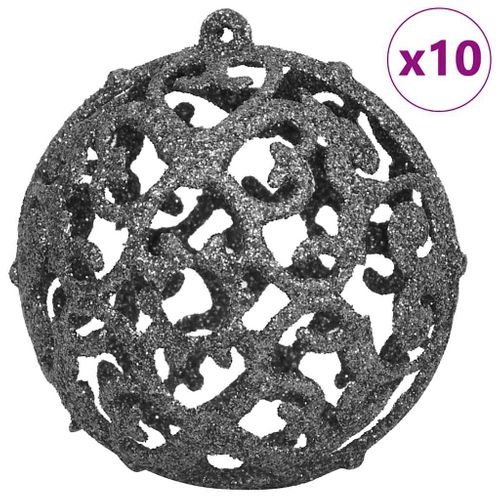 Sapin De Noël Artificiel Pré-éclairé Argent 210 Cm Pet