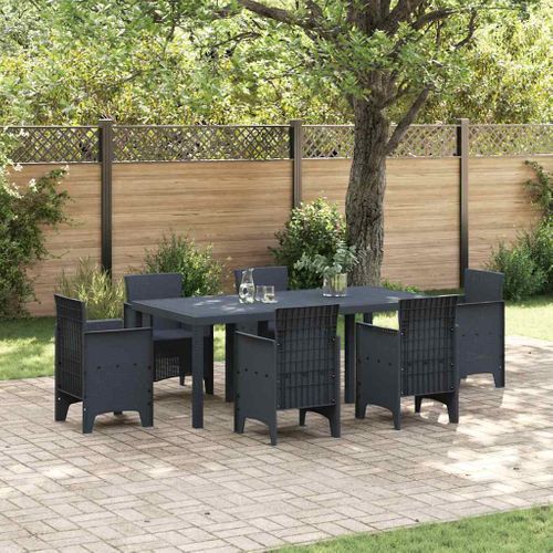 Table De Jardin Pour Repas Anthracite 200 X 100 X 73 Cm