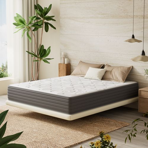 Matelas à Ressorts Ensachés 90x200 cm Epaisseur 25cm, 7 Zones