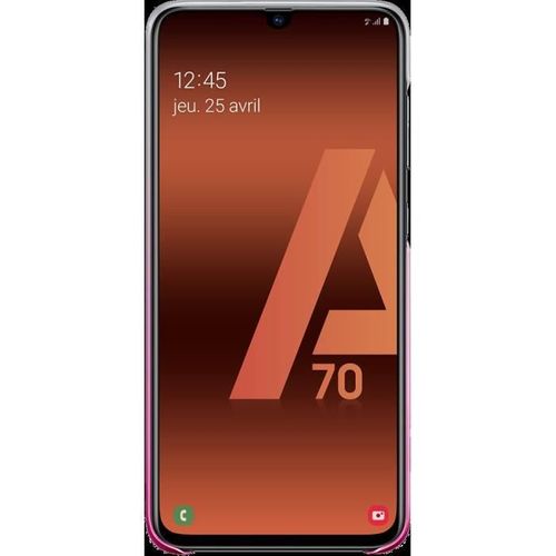 Coque Arriere Evolution Galaxy A70 Rose