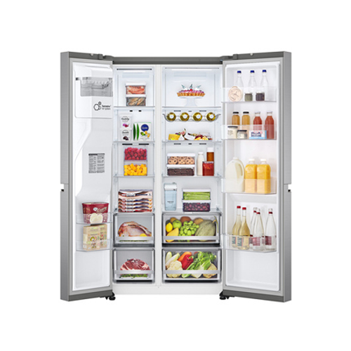 Refrigerateur Americain Gslv81pzle Lg Electronics Ventile (no Frost) Congélateur En Bas 635 L