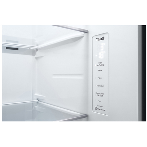 Refrigerateur Americain Gslv81pzle Lg Electronics Ventile (no Frost) Congélateur En Bas 635 L
