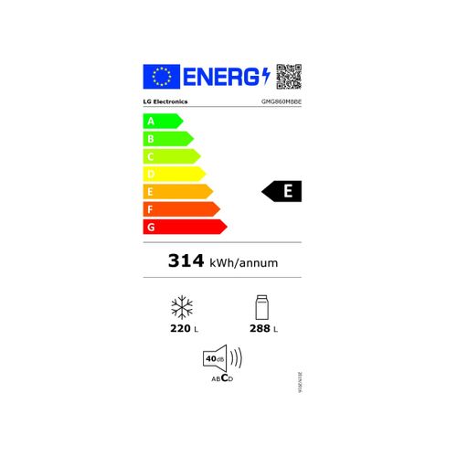 Gmg860mbbe - Réfrigérateur Multi-portes - Instaview - No Frost - Smart Inverter - Wi-fi