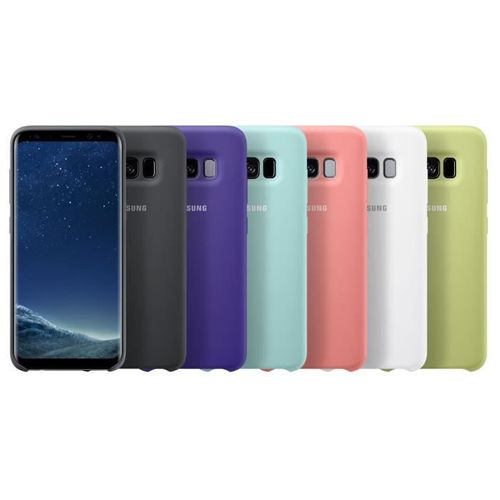 Coque Silicone S8+ Noir