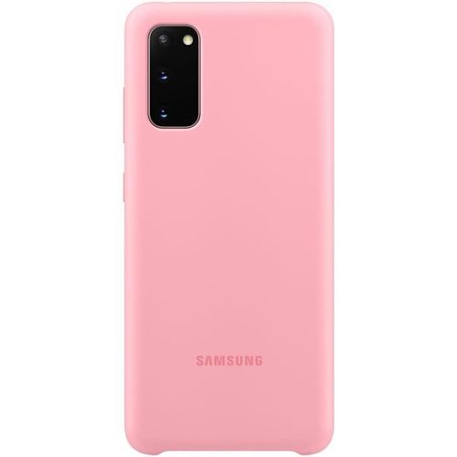 Coque Silicone S20 Rose