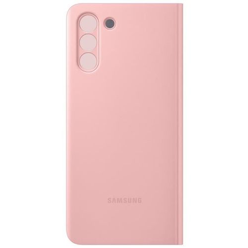 Coque Smart Clear View Cover S21 Plus Rose