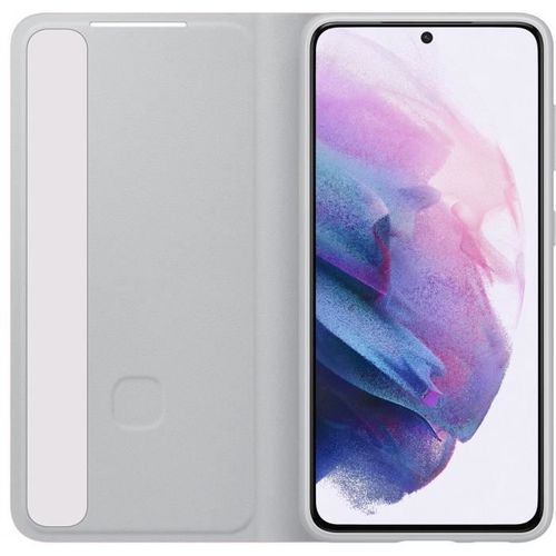 Coque Smart Clear View Cover S21 Rose