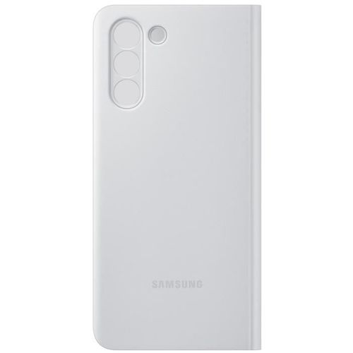 Coque Smart Clear View Cover S21 Gris Clair