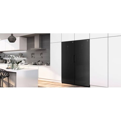 Réfrigérateur 1 Porte 60cm 386l Nofrost Noir - Glm71mccsd