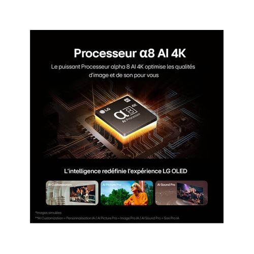 Téléviseur LED 75" (189cm) 4k UHD Smart TV - 75qned85t6c