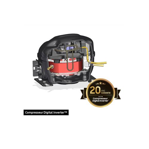 Réfrigérateur Combiné Intégrable 60cm 344l Nofrost - Rb34c602dsa