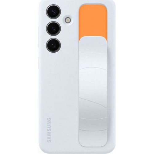 Coque Et Étui Téléphone Mobile Samsung Coque Silicone Avec Laniere Pour Galaxy S24 Bleu Polaire